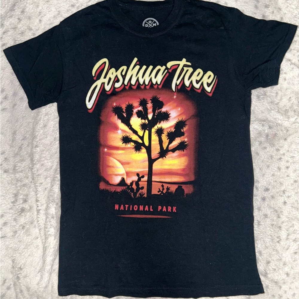 Joshua Tree National Park Black T-Shirt